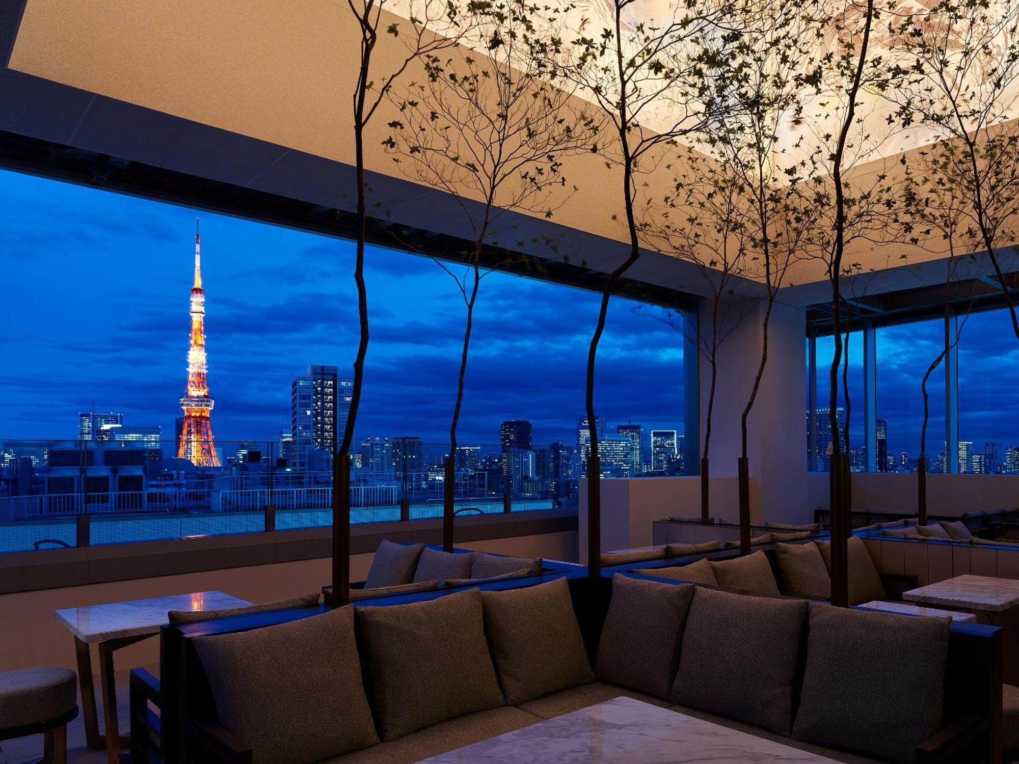 Mitsui Garden Hotel Roppongi Tokyo Premier Екстер'єр фото View from the Sky Bar