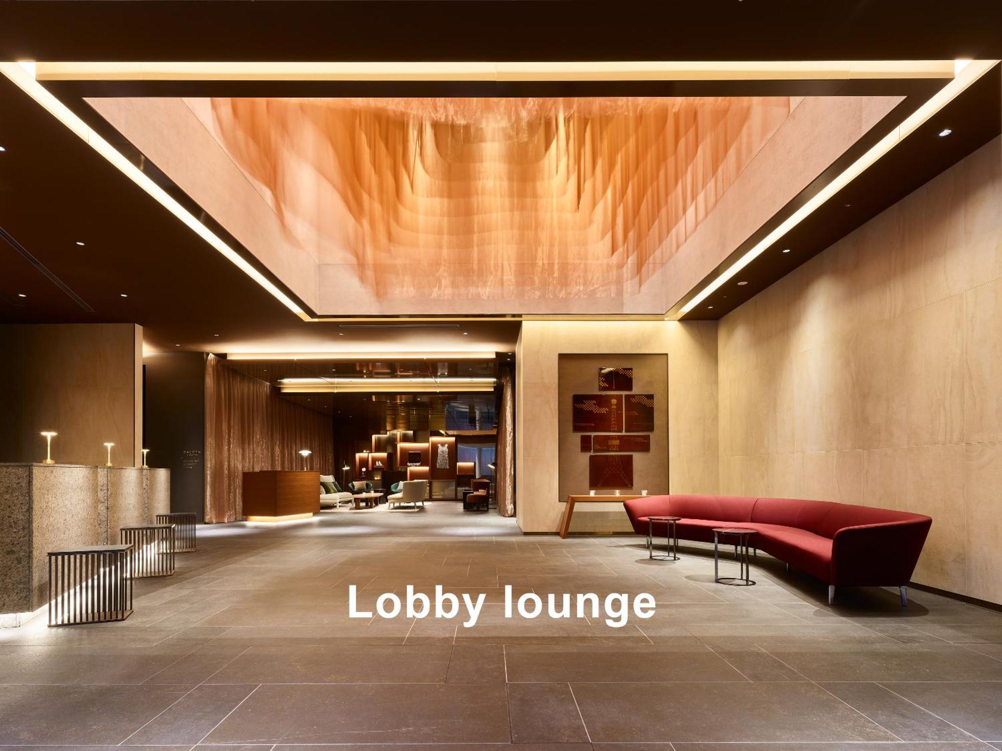 Mitsui Garden Hotel Roppongi Tokyo Premier Екстер'єр фото Lobby lounge